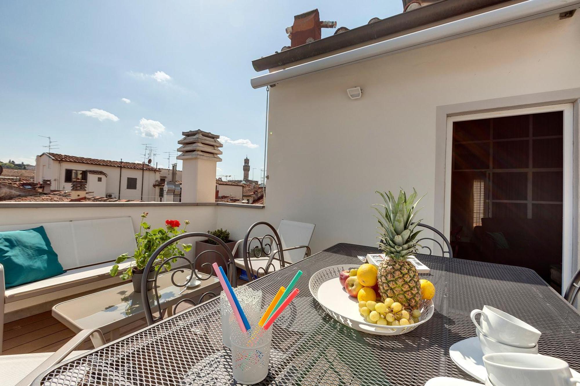 Ferienwohnung Badesse Terrace Florenz Exterior foto